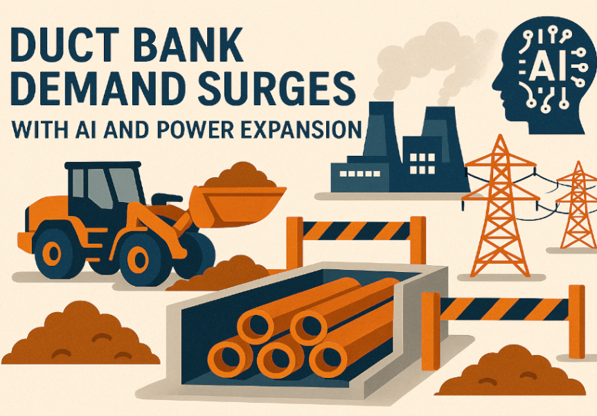 Geo Duct Banks Inc. | Duct Bank Demand Surges with AI and Power Expansion Duct Bank Demand Surges with AI and Power Expansion